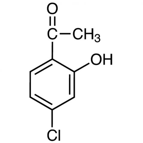 4'-Chloro-2'-hydroxyacetophenone التركيب الكيميائي