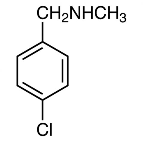 4-Chloro-N-methylbenzylamine Chemische Struktur