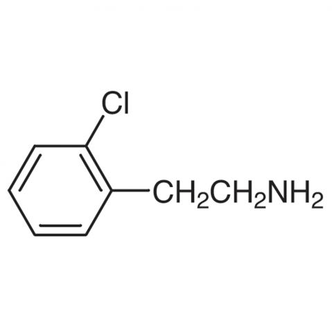 2-(2-Chlorophenyl)ethylamine 化学構造