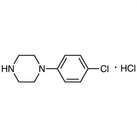 1-(4-Chlorophenyl)piperazine Hydrochloride Chemical Structure