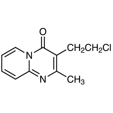 3-(2-Chloroethyl)-2-methyl-4H-pyrido[1,2-a]pyrimidin-4-one Chemical Structure