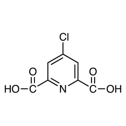 4-Chloro-2,6-pyridinedicarboxylic Acid Chemical Structure