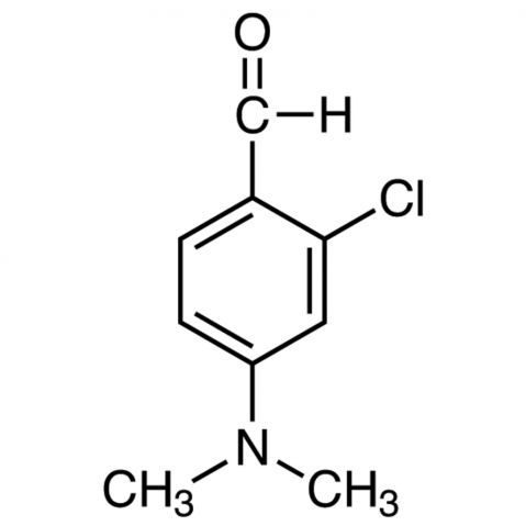 2-Chloro-4-(dimethylamino)benzaldehyde Chemical Structure