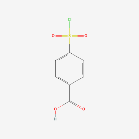 4-(Chlorosulfonyl)benzoic acid Chemical Structure