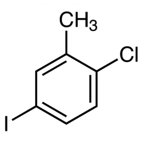 2-Chloro-5-iodotoluene 化学構造