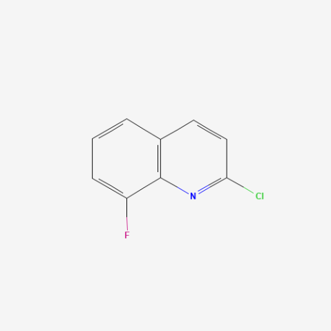 2-Chloro-8-fluoroquinoline Chemical Structure