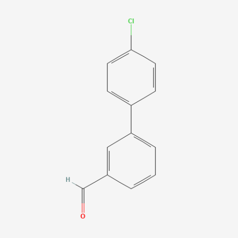 3-(4-Chlorophenyl)benzaldehyde Chemical Structure