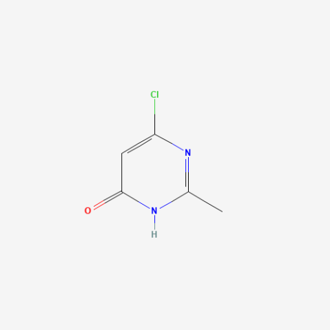 6-Chloro-4-hydroxy-2-methylpyrimidine Chemical Structure