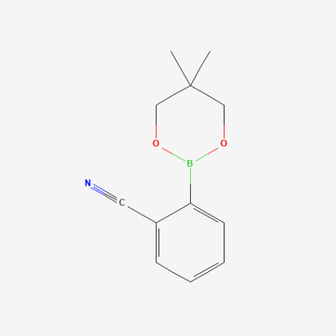 2-Cyanophenylboronic acid neopentyl ester Chemical Structure