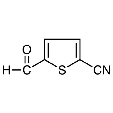 5-Cyanothiophene-2-carboxaldehyde Chemische Struktur