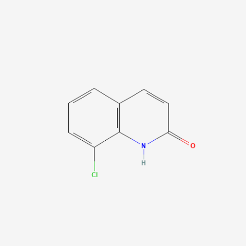 8-Chloro-2-hydroxyquinoline Chemische Struktur