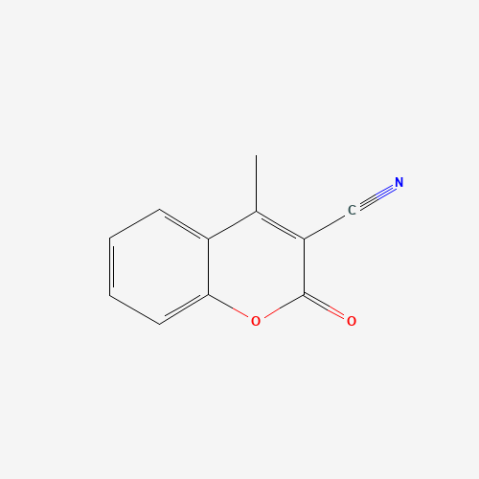 3-Cyano-4-methylcoumarin Chemical Structure