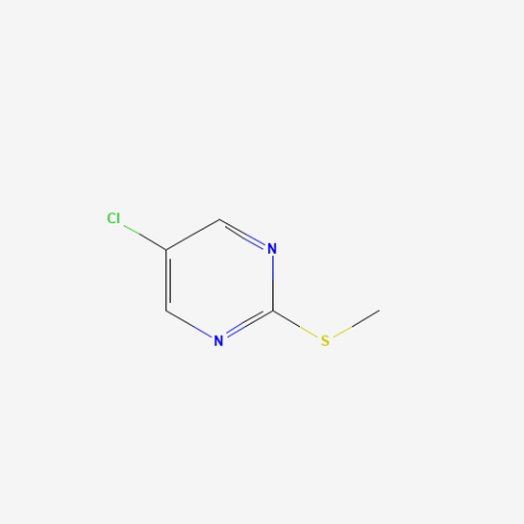 5-Chloro-2-(methylthio)pyrimidine التركيب الكيميائي