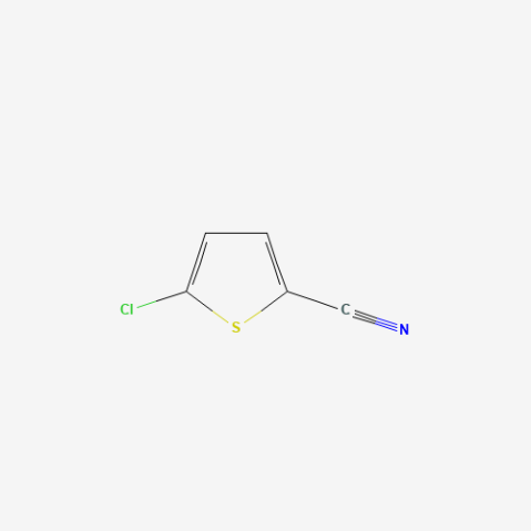 5-Chloro-2-thiophenecarbonitrile 化学構造