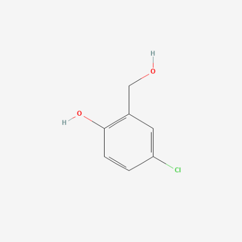 5-Chloro-2-hydroxybenzyl alcohol 化学構造