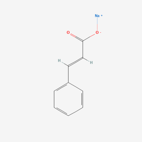 Cinnamic acid,sodium salt Chemical Structure