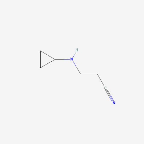 3-(Cyclopropylamino)propionitrile Chemical Structure