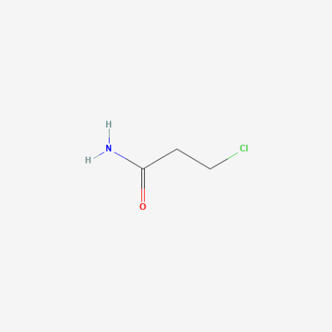 3-Chloropropionamide 化学構造