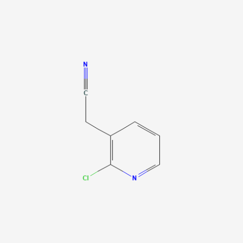 2-(2-chloropyridin-3-yl)acetonitrile التركيب الكيميائي