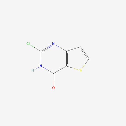 2-chloro-3H,4H-thieno[3,2-d]pyrimidin-4-one 化学構造