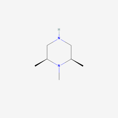 cis-1,2,6-trimethylpiperazine Chemische Struktur