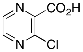 3-chloropyrazine-2-carboxylic acid 化学構造