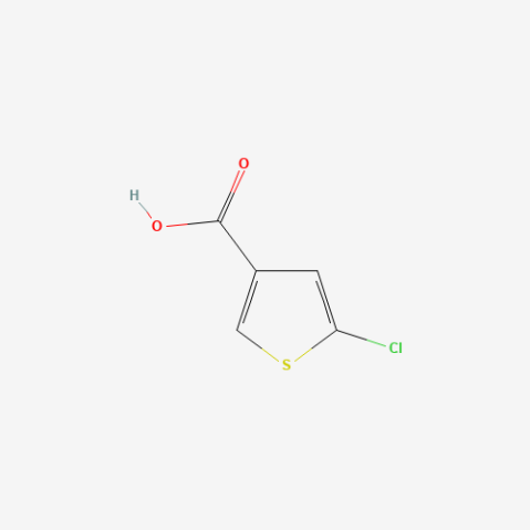 5-chlorothiophene-3-carboxylic acid Chemische Struktur