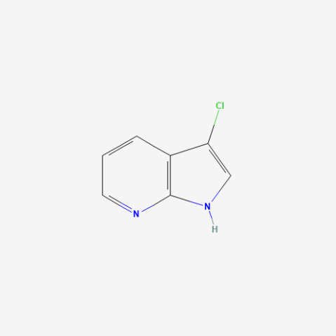 3-Chloro-7-azaindole Chemische Struktur