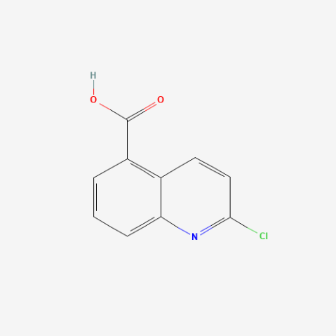 2-Chloroquinoline-5-carboxylic acid Chemical Structure