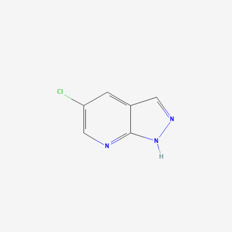 5-Chloro-1h-pyrazolo[3,4-b]pyridine Chemische Struktur