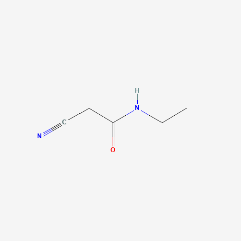 2-Cyano-n-ethylacetamide Chemical Structure