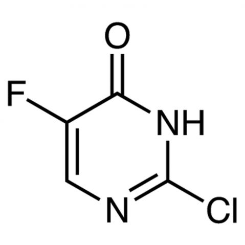 2-Chloro-5-fluoropyrimidin-4-one Chemische Struktur