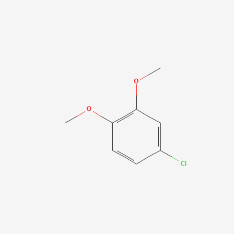 4-Chloro-1,2-dimethoxybenzene التركيب الكيميائي