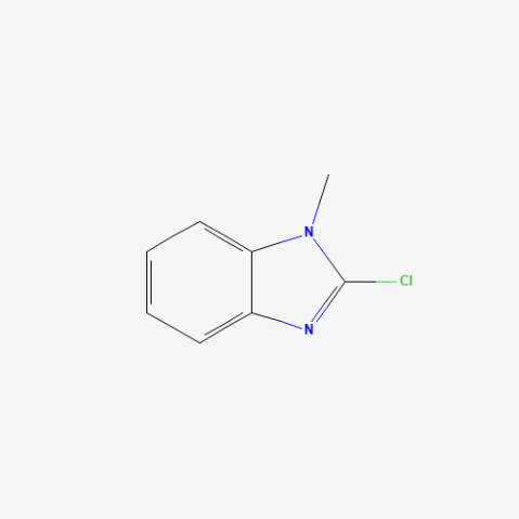 2-Chloro-1-methylbenzimidazole Chemische Struktur