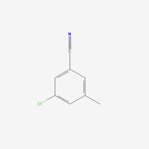 3-Chloro-5-methylbenzonitrile Chemische Struktur