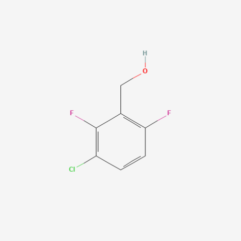 3-Chloro-2,6-difluorobenzyl alcohol Chemical Structure