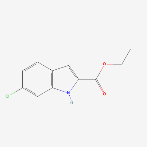 6-Chloroindole-2-carboxylic acid ethyl ester Chemical Structure