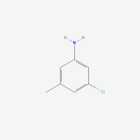 3-Chloro-5-methylaniline التركيب الكيميائي