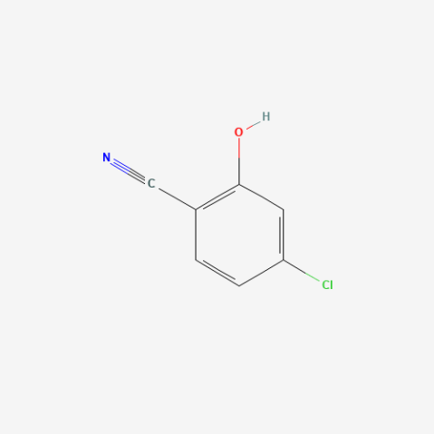 4-Chloro-2-hydroxybenzonitrile التركيب الكيميائي