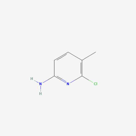 6-Chloro-5-methylpyridin-2-amine Chemical Structure