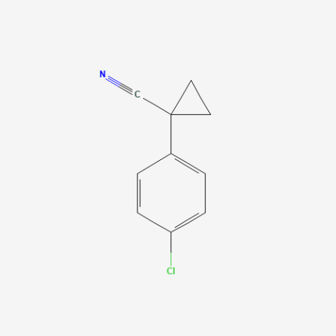 1-(4-Chlorophenyl)cyclopropanecarbonitrile Chemical Structure