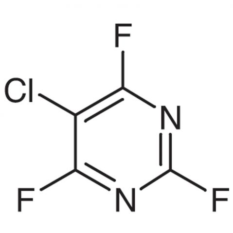 5-Chloro-2,4,6-trifluoropyrimidine Chemical Structure