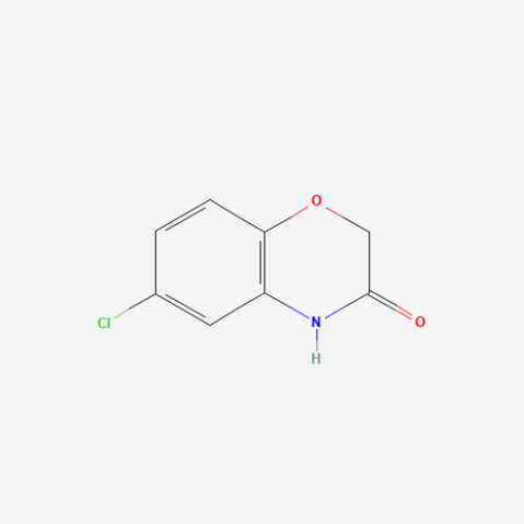 6-Chloro-2,4-dihydro-1,4-benzoxazin-3-one Chemical Structure