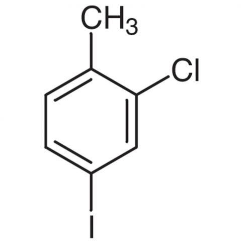 2-Chloro-4-iodotoluene Chemical Structure