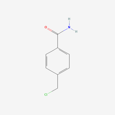 4-(Chloromethyl)benzamide Chemical Structure