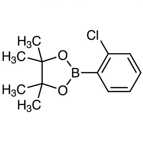 2-(2-Chlorophenyl)-4,4,5,5-tetramethyl-1,3,2-dioxaborolane التركيب الكيميائي