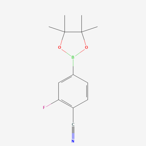 4-Cyano-3-fluorophenylboronic acid pinacol ester Chemical Structure