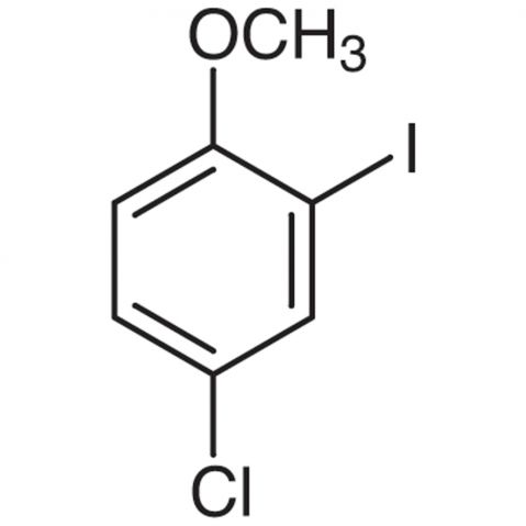 4-Chloro-2-iodoanisole Chemical Structure