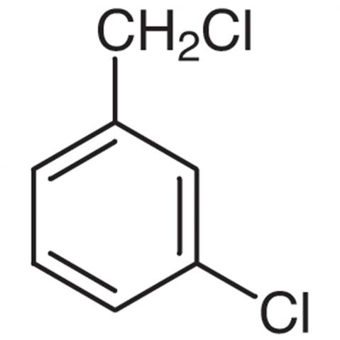 3-Chlorobenzyl chloride Chemische Struktur