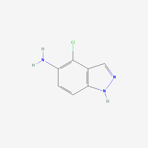 4-Chloro-1H-indazol-5-amine Chemical Structure